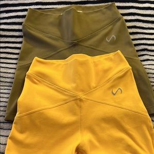 2 pairs of TLF gym shorts. Size small.